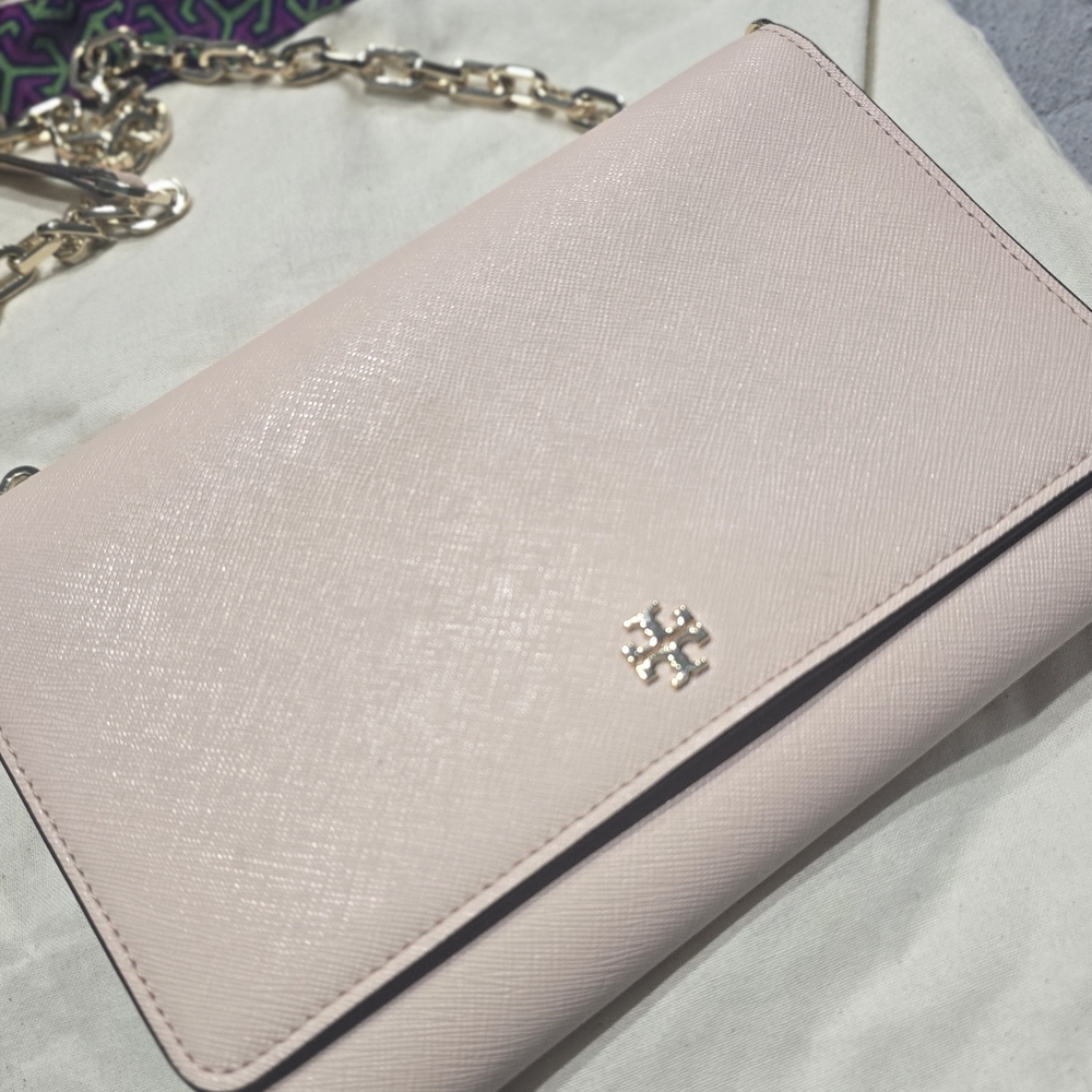 Tory Burch Light Pink Crossbody Bag